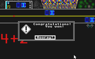 Race Cards atari screenshot